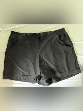 RBX Women’s Black Drawstring Athletic Shorts size 3XL